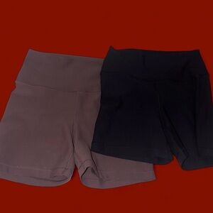 BIKER ATHLETIC SHORTS SET